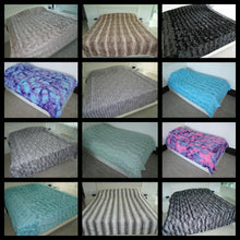 Load image into Gallery viewer, LUXE BLANKET - Twin Size to King Size - Panel Style - Choose Your Fabrics