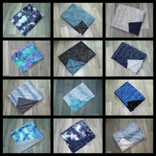 Load image into Gallery viewer, LUXE BLANKET - Twin Size to King Size - Panel Style - Choose Your Fabrics