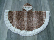 Load image into Gallery viewer, PONCHO - CIRCULAR STYLE - MINKY - Choose Your Fabrics