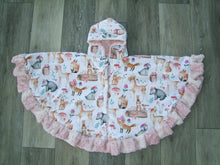 Load image into Gallery viewer, PONCHO - CIRCULAR STYLE - MINKY - Choose Your Fabrics