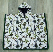 Load image into Gallery viewer, PONCHO - RECTANGULAR STYLE - MINKY  - Choose Your Fabrics