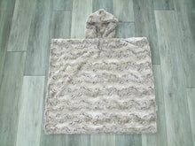 Load image into Gallery viewer, PONCHO - RECTANGULAR STYLE - MINKY  - Choose Your Fabrics