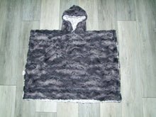 Load image into Gallery viewer, PONCHO - RECTANGULAR STYLE - MINKY  - Choose Your Fabrics