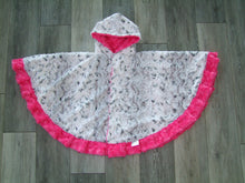 Load image into Gallery viewer, PONCHO - CIRCULAR STYLE - MINKY - Choose Your Fabrics