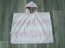 Load image into Gallery viewer, PONCHO - RECTANGULAR STYLE - MINKY  - Choose Your Fabrics