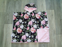 Load image into Gallery viewer, PONCHO - RECTANGULAR STYLE - MINKY  - Choose Your Fabrics