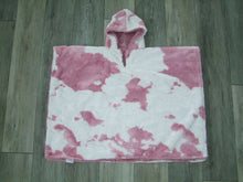 Load image into Gallery viewer, PONCHO - RECTANGULAR STYLE - MINKY  - Choose Your Fabrics