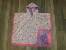 Load image into Gallery viewer, PONCHO - RECTANGULAR STYLE - MINKY  - Choose Your Fabrics