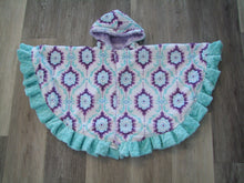 Load image into Gallery viewer, PONCHO - CIRCULAR STYLE - MINKY - Choose Your Fabrics