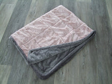 Load image into Gallery viewer, WEIGHTED BLANKET - Luxe Minky-  Choose Your Weight, Size and Fabric