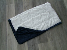 Load image into Gallery viewer, WEIGHTED BLANKET - Luxe Minky-  Choose Your Weight, Size and Fabric
