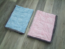 Load image into Gallery viewer, WEIGHTED BLANKET - Luxe Minky-  Choose Your Weight, Size and Fabric