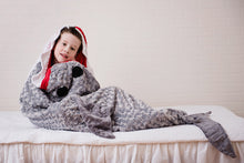 Load image into Gallery viewer, SHARK TAIL BLANKETS - LUXE MINKY
