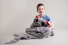 Load image into Gallery viewer, SHARK TAIL BLANKETS - LUXE MINKY