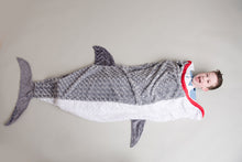 Load image into Gallery viewer, SHARK TAIL BLANKETS - LUXE MINKY