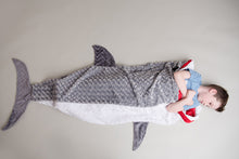 Load image into Gallery viewer, SHARK TAIL BLANKETS - LUXE MINKY