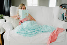 Load image into Gallery viewer, MERMAID TAIL BLANKETS - LUXE MINKY
