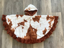 Load image into Gallery viewer, PONCHO - CIRCULAR STYLE - MINKY - Choose Your Fabrics