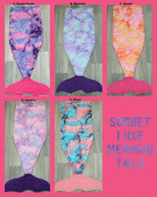 Load image into Gallery viewer, MERMAID TAIL BLANKETS - LUXE MINKY