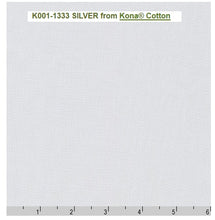 Load image into Gallery viewer, Silver (Light Gray) Kona Cotton