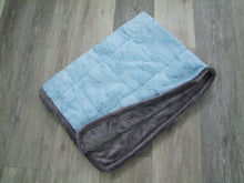 Load image into Gallery viewer, WEIGHTED BLANKET - Luxe Minky-  Choose Your Weight, Size and Fabric
