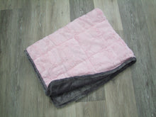 Load image into Gallery viewer, WEIGHTED BLANKET - Luxe Minky-  Choose Your Weight, Size and Fabric
