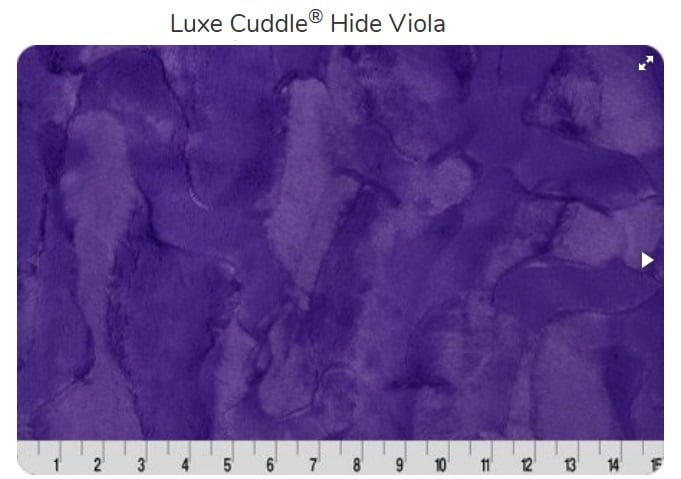 SALE- 40% OFF - 18x33 Viola Luxe Hide