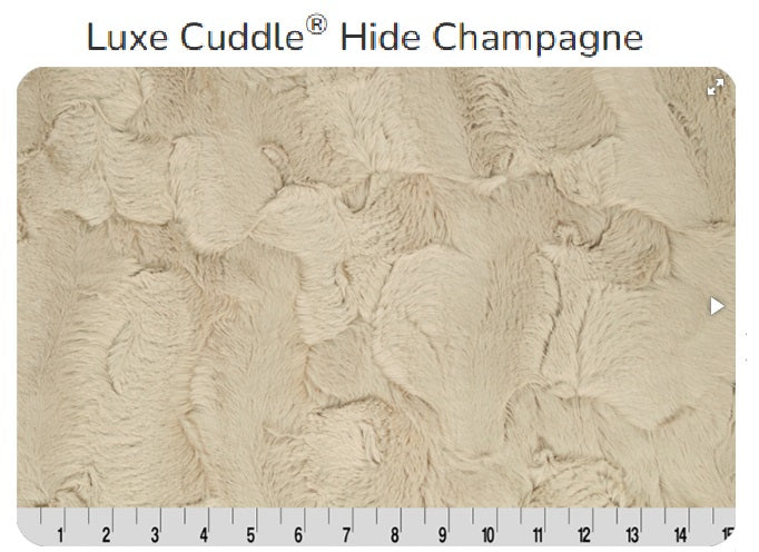 SALE- 40% OFF  ~84x11 Champagne Hide Luxe