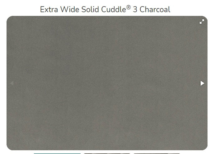 SALE 50% OFF Smooth Charcoal minky 16