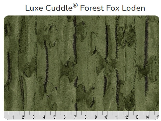 Luxe Cuddle Forest Fox Loden