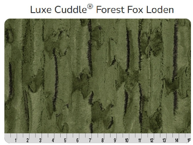 Luxe Cuddle Forest Fox Loden (