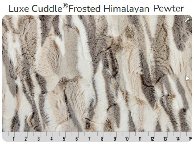 Luxe Cuddle  Frosted Himalayan Pewter