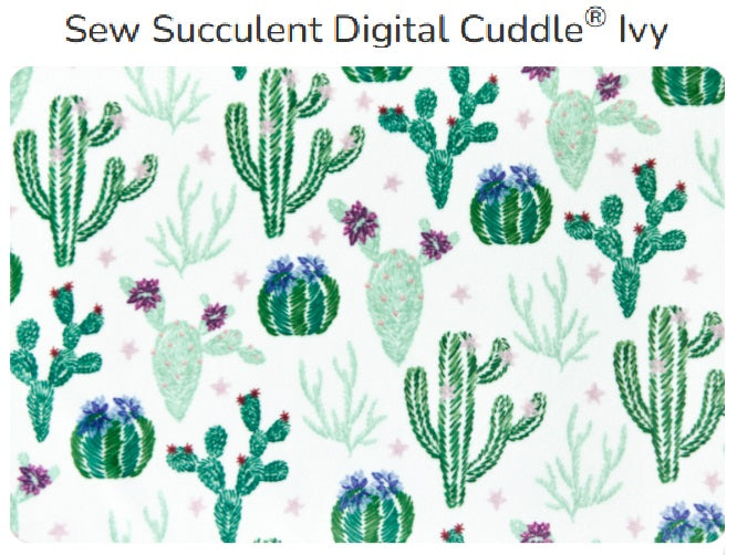 Sew Succulent DIGITAL Cuddle Ivy - Shannon Fabrics