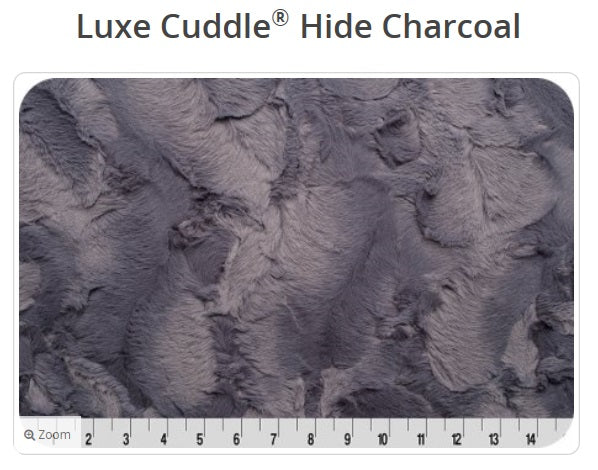 SALE- 30% OFF Luxe Charcoal Hide ~24