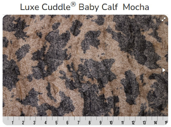 Luxe Cuddle Baby Calf Mocha