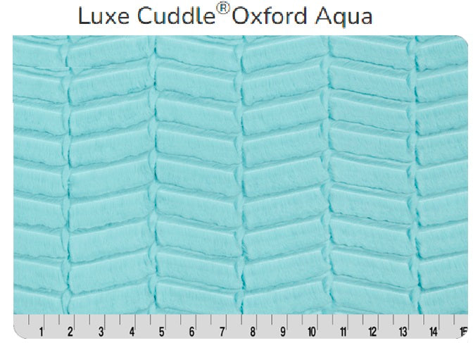 Luxe Cuddle Oxford Aqua