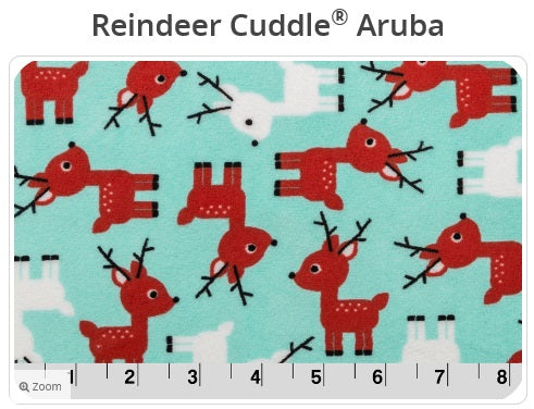 Reindeer Cuddle Aruba - Shannon Fabrics