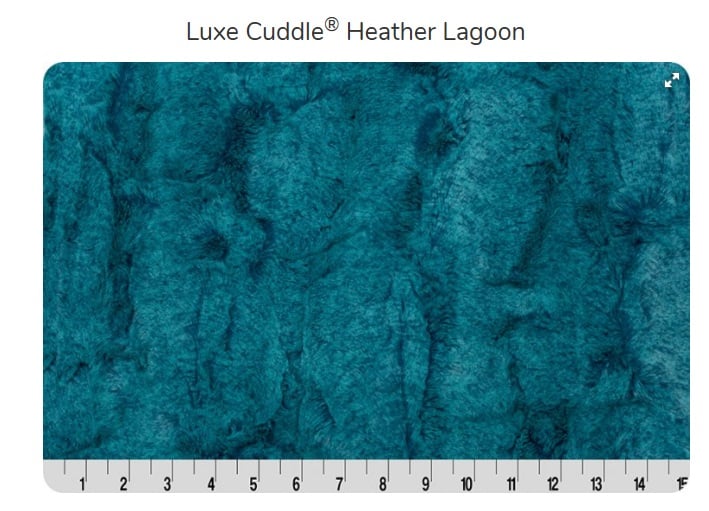 Luxe Cuddle Heather Lagoon