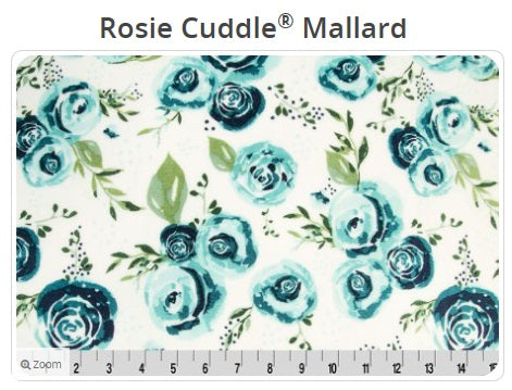 Rosie Cuddle Mallard- Shannon Fabrics