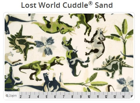 Lost World Cuddle Sand -  Shannon Fabrics