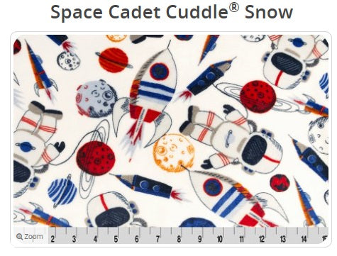 Space Cadet Cuddle Snow - Shannon Fabrics