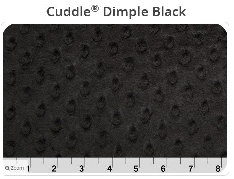 Cuddle Dimple Black - Shannon Fabrics