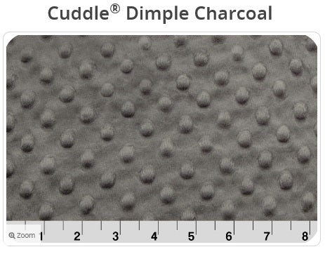 Cuddle Dimple Charcoal - Shannon Fabrics