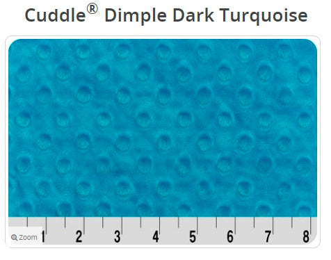 Cuddle Dimple Dark Turquoise - Shannon Fabrics