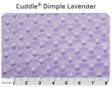 Cuddle Dimple Lavender - Shannon Fabrics