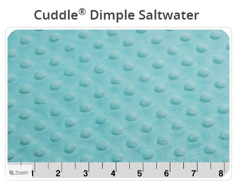 Cuddle Dimple Saltwater - Shannon Fabrics