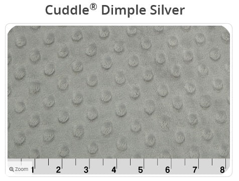 Cuddle Dimple Silver - Shannon Fabrics