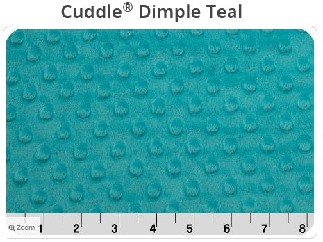 Cuddle Dimple Teal - Shannon Fabrics