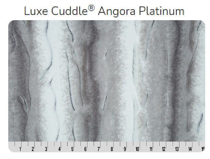 Luxe Cuddle Angora Platinum