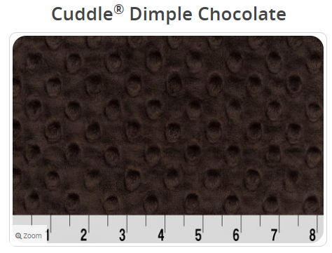 Dimple Chocolate - Shannon Fabrics